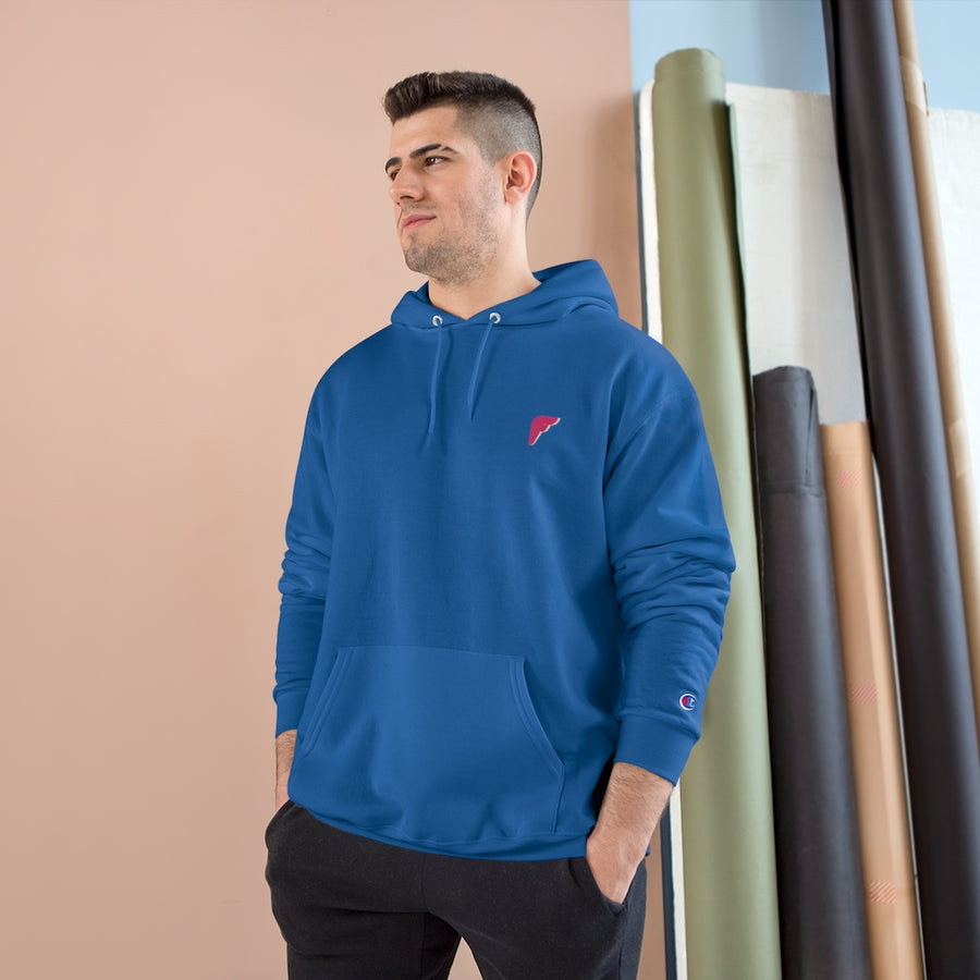 Men's Blue Dream.Plan.Execute. Champion Hoodie