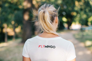 Women's New-Gen White V-Neck